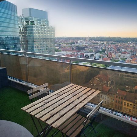 Studio Avec Vue Panoramique Et Parking Gratuit Bruxelas Exterior foto